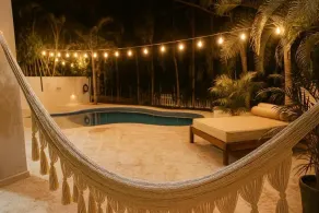 7BR Private Jacuzzi & Pool Villa Sleeps 16 Walk to Beach Lagoon and Golf - Piscina