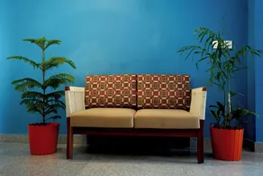 Aagaman- Your Mountain Home - Sitzecke in der Lobby