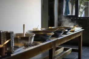 Lijiang Desti Youth Park Hostel - Restaurant