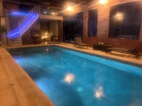 Le Château de Failloux, Piscine intérieure, Sauna - Piscine