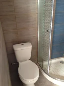 New and Colorful Studio Near Airport and Beach in Heraklion - Bathroom