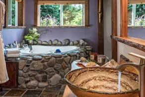 Carson Ridge Luxury Cabins - Badeværelse