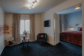 Hôtel Quorum Saint-Cloud (France) - Vue de la chambre