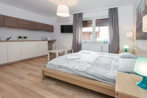 Blue Side Family Apartment 50m beach - Chambre