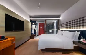 Jinglai Hotel Light Luxury - Daning International Shanghai Business School Branch - Udsigt fra værelset