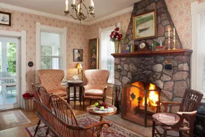 Thorp House Inn & Cottages - Zona de estar del vestíbulo