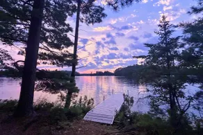 Private Peninsula! Laurel Lake Retreat w/ 3 Piers - Interior