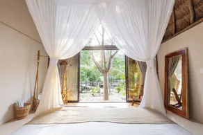 Pepem Holistic Experience - Peaceful Retreat Near Tulum - Ausblick vom Zimmer