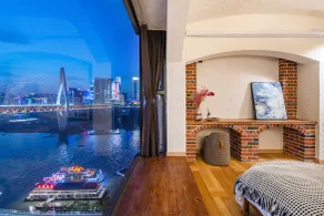  Nuanyu Apartment with River View & Drone Show View - Værelse