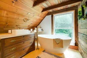 Breathtaking Mtn Views: Stylish Rustic Retreat! - Interior
