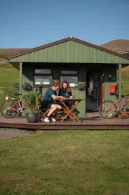 Hlid Bed and Breakfast - Rezeption