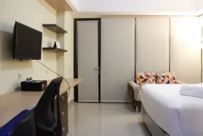 Brand New Studio Beverly Dago Apartment near ITB By Travelio - Værelse