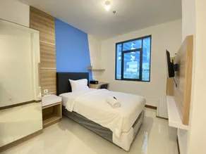 Zest Studio Semi Apartment at The Lodge Paskal near BINUS University By Travelio - Værelse