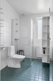 5-bed-rooms House With Jacuzzi, Free Parking, and 2 Toilets-bath in Malmö - Badrum
