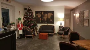 Hotel La Cavalera - Sittområde i lobbyn