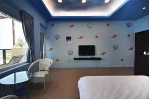 夏之嶼海景包棟民宿 - Chambre