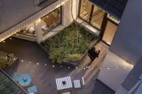 Hôtel l'Interlude - Vue de la chambre
