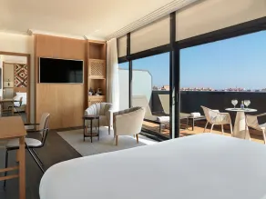 H10 Marina Barcelona - Ausblick vom Zimmer