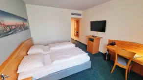 Hotel Panorama Hamburg-Harburg - Chambre