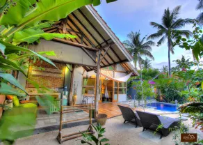 Villas SAMALAMA Gili Air - Vue de la chambre