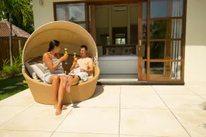 Kubu Indah Dive & Spa Resort - Vue de la chambre