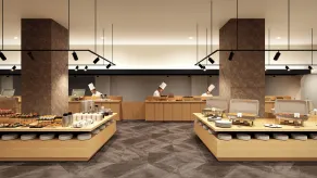 Ooedo Onsen Monogatari Premium Minoh Kanko Hotel - Restaurante