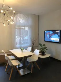 Hotel D'Amsterdam - Coin salon dans le hall