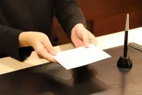 Shin-Yokohama Kokusai Hotel - Check-in/check-out kiosk