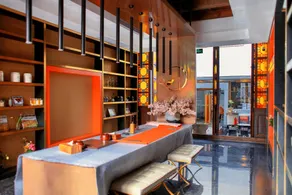 Wuzhen Dream Hotel - Siddeområde i lobbyen