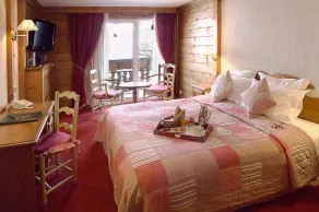 Chalet Hôtel La Marmotte - Chambre