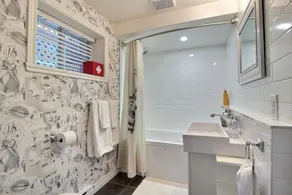 Au Vieux Presbytère De Saint-Léon - Bathroom