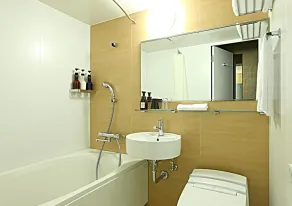 KOKO HOTEL Kanazawa Station - formerly Hotel Wing International Premium Kanazawa Ekimae - Salle de bain
