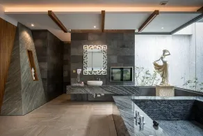 Icolour Villa Motel - Bathroom