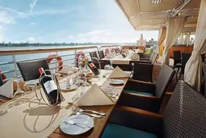 Dahabiya Nile Cruise - Restaurant