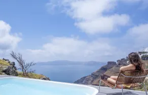 Katikies Chromata Santorini - The Leading Hotels of the World - Piscina