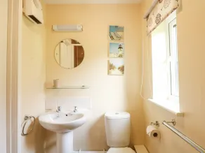 Charmant cottage avec jardin | Vue plage | À côté de la plage | Avec animaux acceptés - Salle de bain