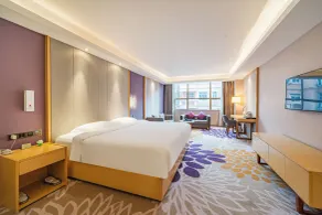 Echarm International Hotel Guangzhou Baiyun International Airport Huadu Plaza Branch - Free Shuttle Bus to Guangzhou Baiyun International Airport - Vista do quarto