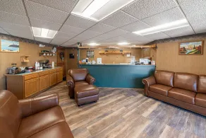 Willabee's Motel - Coin salon dans le hall
