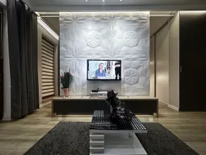 4UApart-Apartment suite Platan Grey - Sitteområde i lobbyen