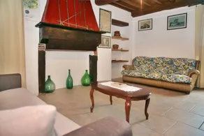 Holiday House Carpe Diem Colognora Di Pescaglia White Apartment - Wohnbereich