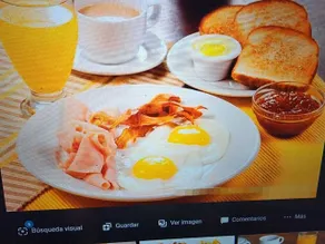 HABITACION A 5 MINUTOS DEL AEROPUERTO - Breakfast meal