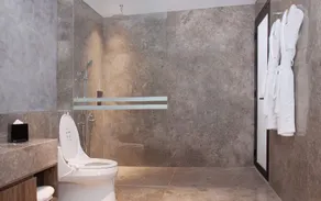 Oakwood Suites Kuningan Jakarta - Badezimmer
