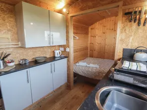Rhosgranog Shepherds Hut - Cuisine privée