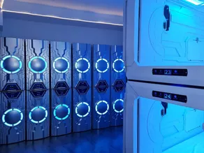 Galaxy Pods Capsule Hotel Boat Quay - Chambre