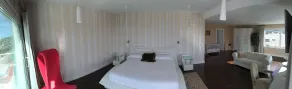 LUJOSA VILLA PISCINA 25 METROS SUIT 60m2 SPA SAUNA - Chambre