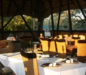 Chinaka Game Lodge - Restaurang