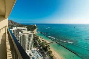 Aston Waikiki Beach Tower - Ausblick vom Zimmer