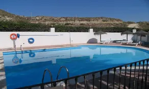 Vera playa , Apartamento de 1 habitaciones en bajo con terraza, A/A, Nª25 - Piscina