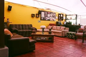 Ulucaho Hostel - Coin salon dans le hall