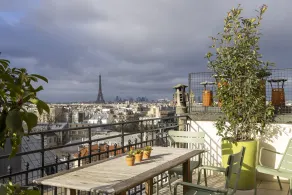 Hôtel Le Littré - Udsigt fra værelset